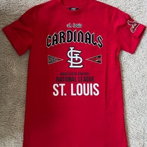 St. Louis Cardinals Pro Standard Women's Oversized City Tour T-Shirt Dress - Red